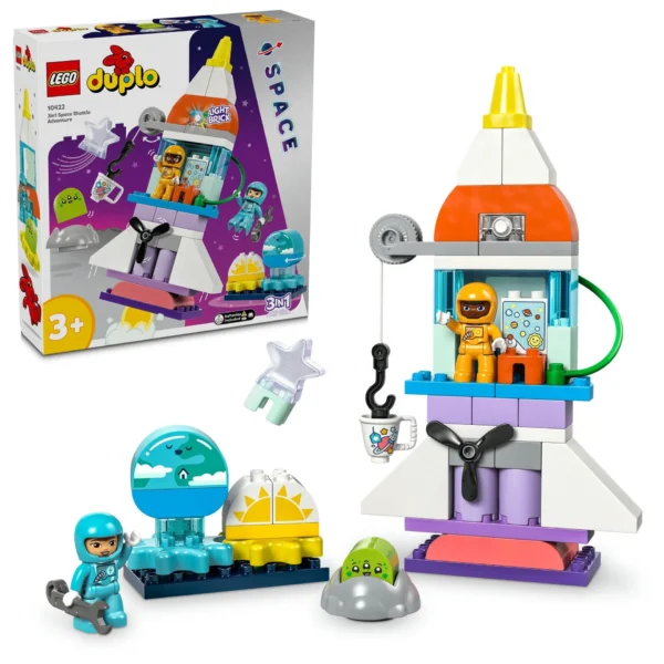 LEGO® DUPLO 3’ü 1 Arada Uzay Mekiği Macerası (10422)