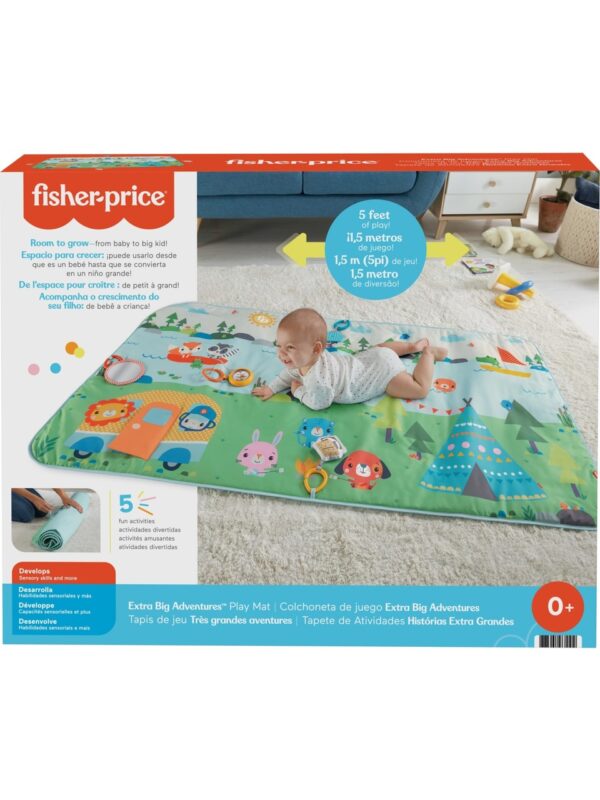 Fisher Price Büyük Maceralar Dev Oyun Halısı (GXR53) - Görsel 4