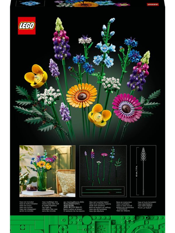 LEGO® Icons Kır Çiçekleri Buketi (10313) Yapım Seti  - Görsel 3