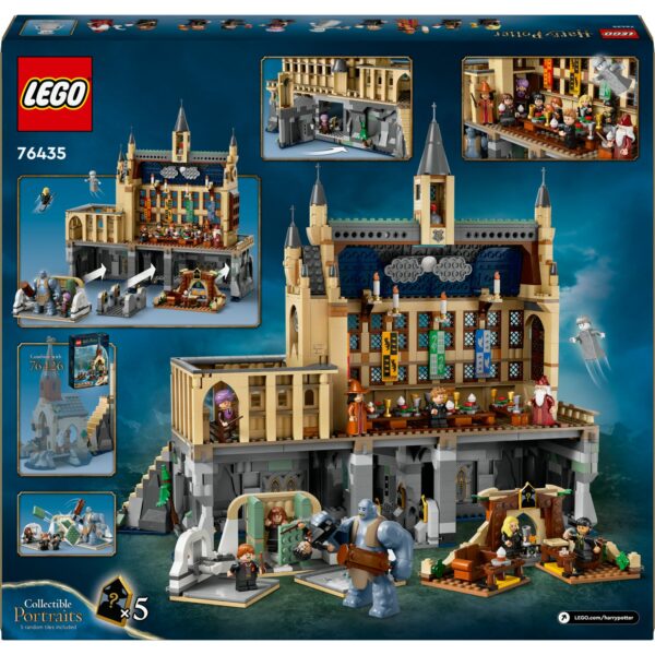 LEGO® Harry Potter™ Hogwarts™ Şatosu: Büyük Salon (76435) - Görsel 3