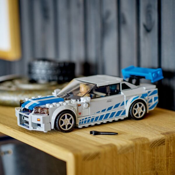 LEGO® Speed Champions Daha Hızlı Daha Öfkeli Nissan Skyline GT-R (R34) (76917) - Görsel 5