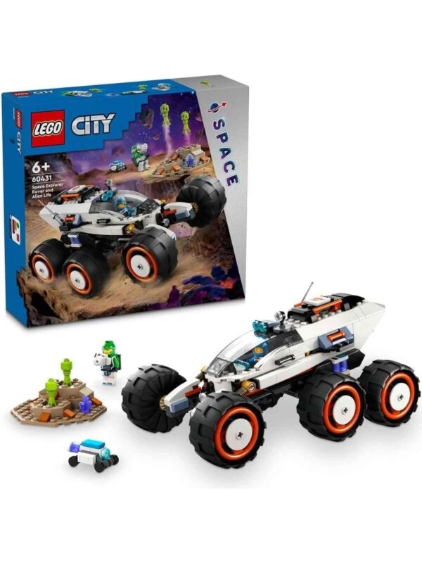 LEGO® City Uzay Keşif Robotu ve Uzaylı Canlı (60431)