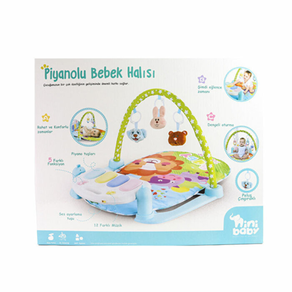 Piyanolu Bebek Halısı - Görsel 3