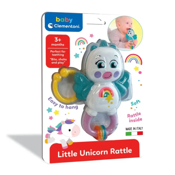 Baby Clementoni Sevimli Unicorn Çıngırak - Görsel 2