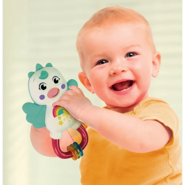 Baby Clementoni Sevimli Unicorn Çıngırak - Görsel 3