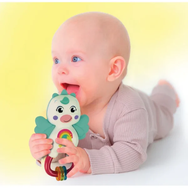 Baby Clementoni Sevimli Unicorn Çıngırak - Görsel 4