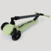 Let's Ride Two Işıklı Katlanabilir 3 Tekerlekli Scooter Yeşil - Görsel 3