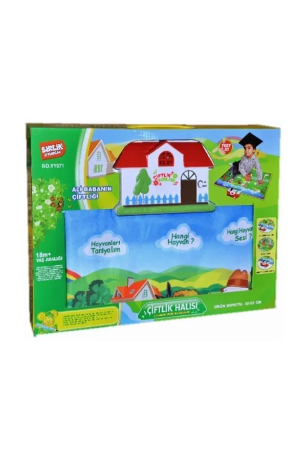 Türkçe Eğitici Çiftlik Halısı