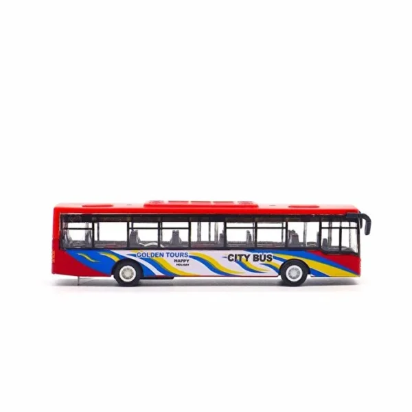 Kırmızı Metal Otobüs 632-27 - Görsel 2