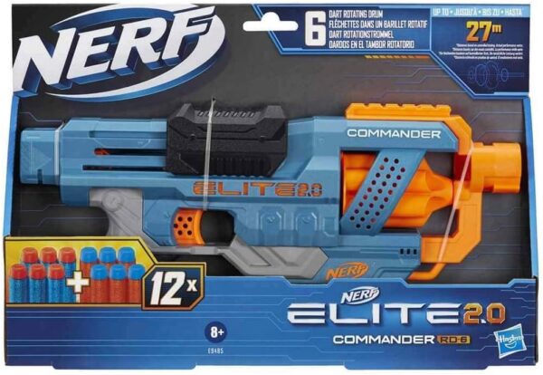 Nerf Elite 2.0 Commander RD-6 Dart Tabancası - Görsel 4