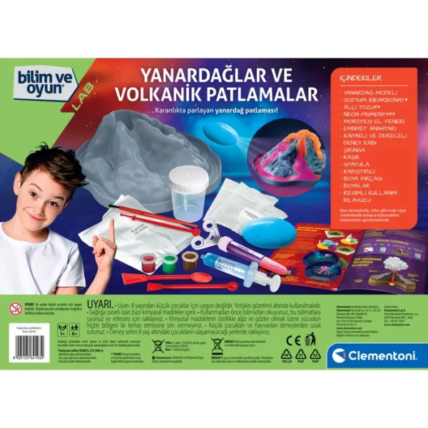 Bilim ve Oyun - Yanardağlar ve Volkanik Patlamalar 64193 - Görsel 3