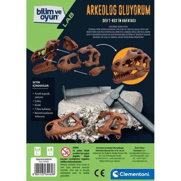 Bilim ve Oyun - T-Rex Kazı Seti 64469 - Görsel 3