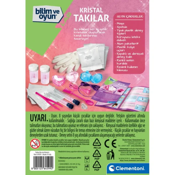 Bilim ve Oyun - Kristal Takılar 64599 - Görsel 3
