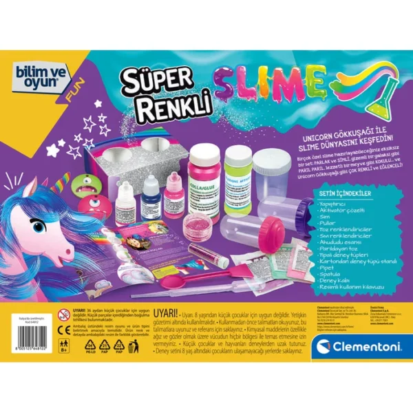 Bilim ve Oyun - Süper Renkli Slime 64812 - Görsel 3