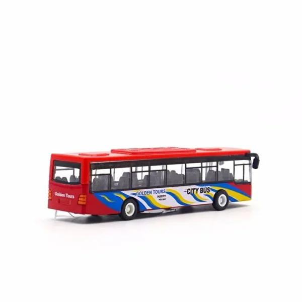 Kırmızı Metal Otobüs 632-27 - Görsel 3