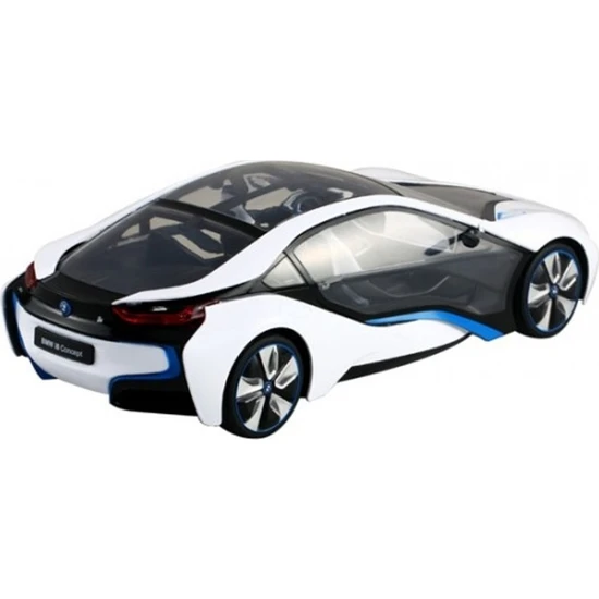 Rastar R/C 1/14 Uzaktan Kumandalı BMW i8 Işıklı Araba - Beyaz - Görsel 2