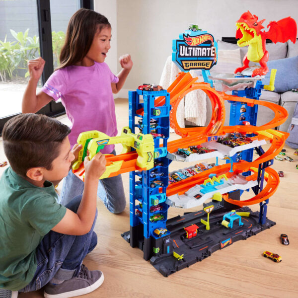 Hot Wheels Şehri Yeni Ultimate Garaj HKX48 - Görsel 2