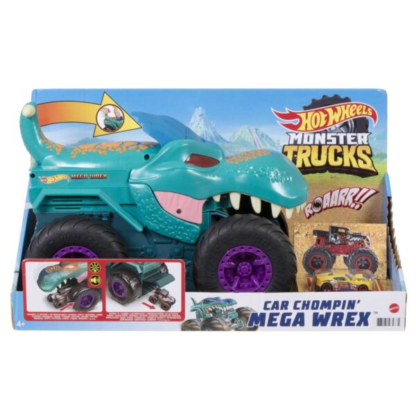 Hot Wheels® Monster Trucks Araba Yiyen Mega Wrex GYL13 - Görsel 4