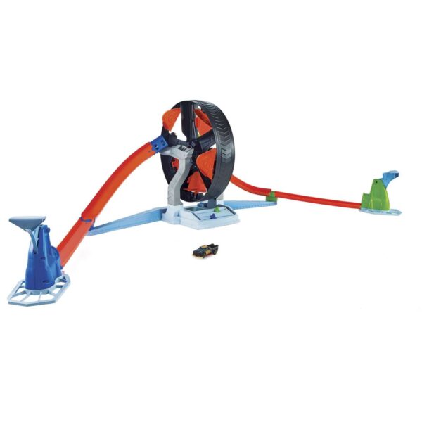 Hot Wheels® Dönen Tekerlek Macerası Yarış Seti GJM77 - Görsel 4
