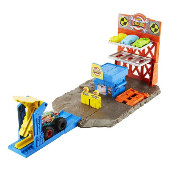 Hot Wheels® Monster Trucks Patlama İstasyonu Oyun Seti HFB12 - Görsel 2