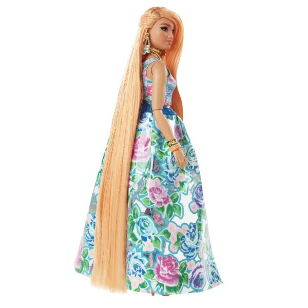 Barbie® Extra Fancy - Çiçekli Kostümlü Bebek HHN14 - Görsel 5
