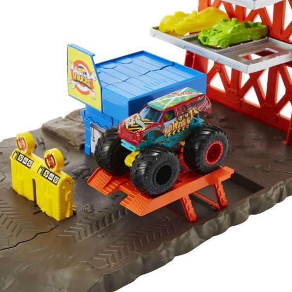 Hot Wheels® Monster Trucks Patlama İstasyonu Oyun Seti HFB12 - Görsel 3