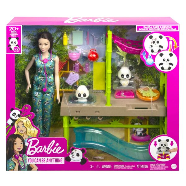 BARBİE PANDA BAKIMI OYUN SETİ HKT77 - Görsel 4