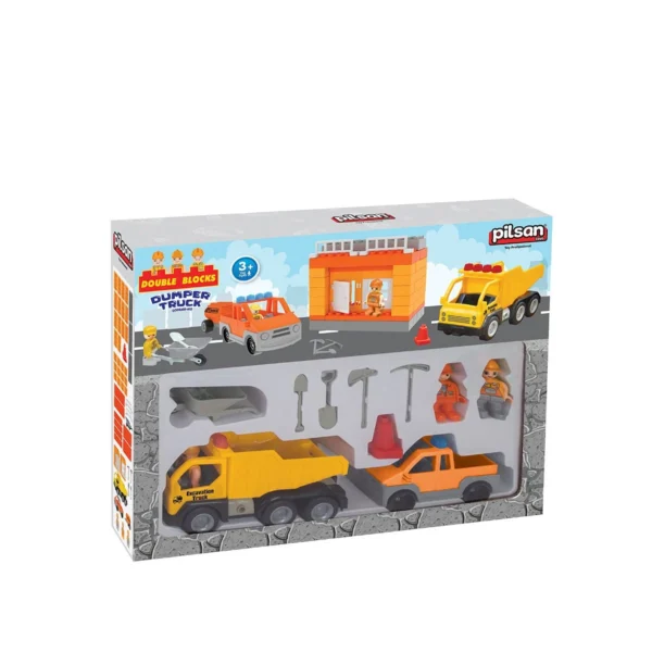 Pilsan Double Blocks İnşaat Seti - Görsel 2