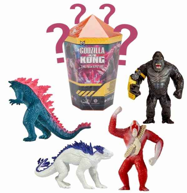 Godzilla x Kong Kristal Sürpriz Mini Figür Sürpriz Paket MN302000