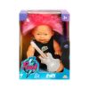 Punk Nil Bebek 23 cm 20050 - Pembe Kirpi Saç Gülen Yüz - Görsel 6