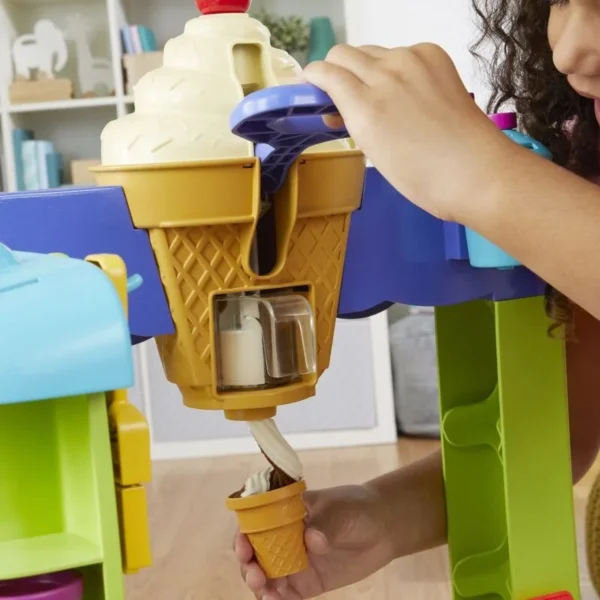 Play Doh Dev Dondurma Arabam F1039 - Görsel 8