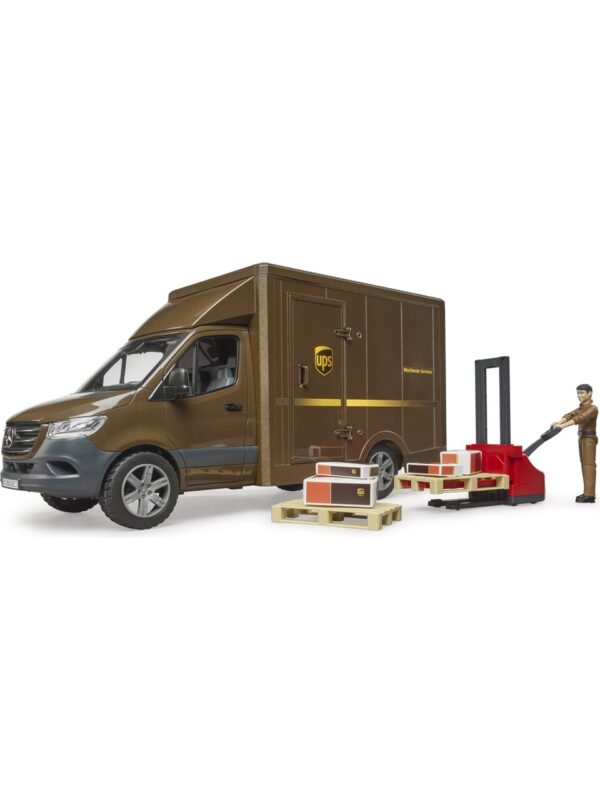 Bruder Mercedes Benz Sprinter Ups Kargo Aracı Transpalet BR02678