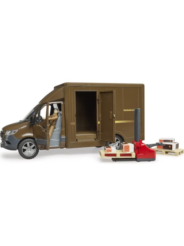 Bruder Mercedes Benz Sprinter Ups Kargo Aracı Transpalet BR02678 - Görsel 5