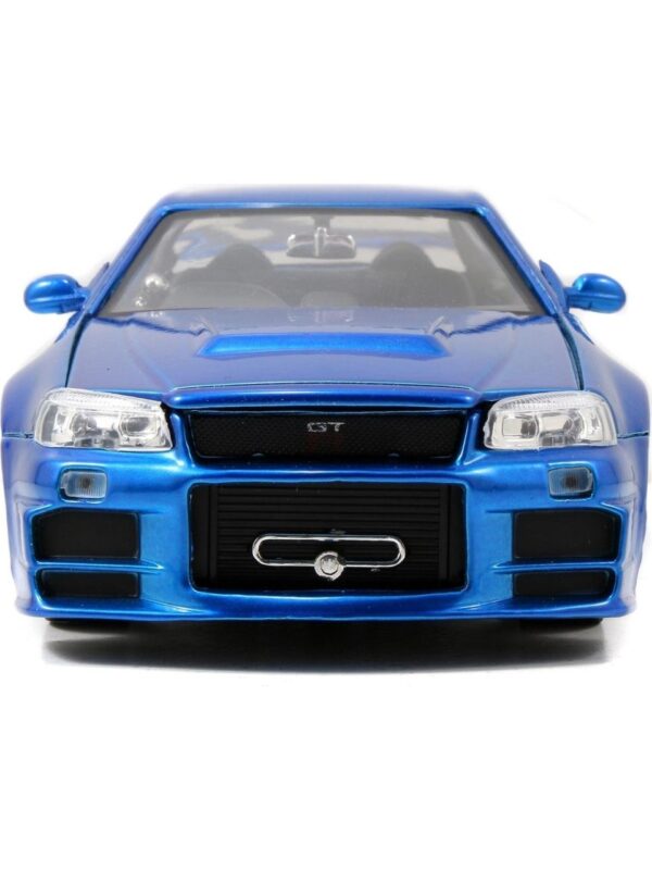 Jada Hızlı ve Öfkeli Fast & Furious Metal Diecast 2002 Nissan Skyline 1:24 - Görsel 2