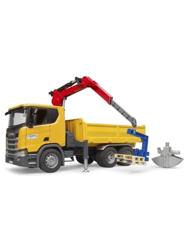 Bruder Scania 560R Vinçli Şantiye Kamyonu BR03551 - Görsel 3