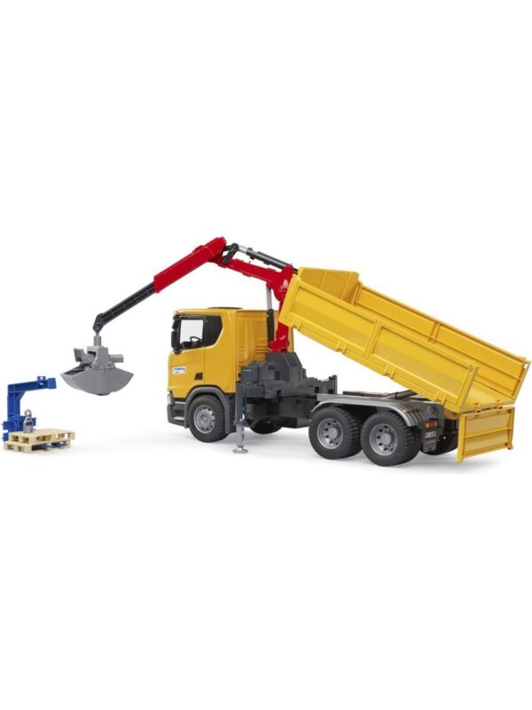 Bruder Scania 560R Vinçli Şantiye Kamyonu BR03551 - Görsel 4