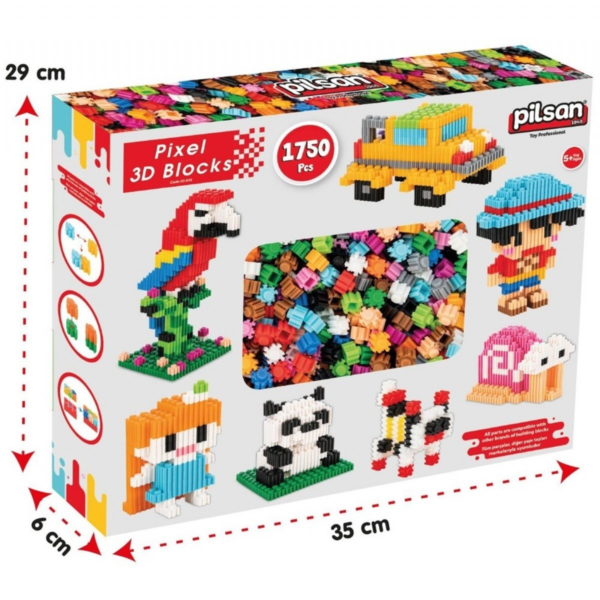 Pilsan Pixel 3d Bloklar 1750 Parça - Görsel 5