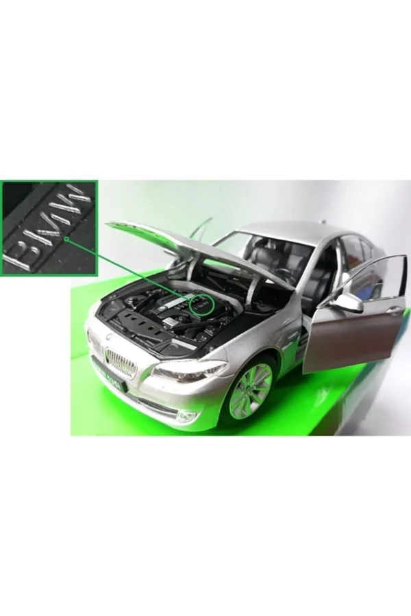 Welly Bmw 535i Büyük Metal Araba 1.24 Diecast - Görsel 6