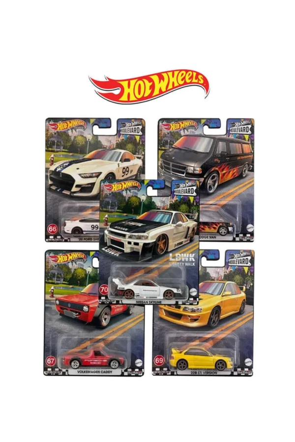 Hot Wheels Hot Wheels Premium Boulevard 2023 5’li Set