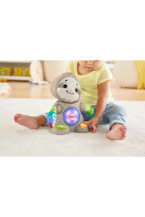 Fisher Price Linkimals Neşeli Tembel Hayvan Türkçe Müzikli Ve Işıklı Ghy93 - Görsel 2