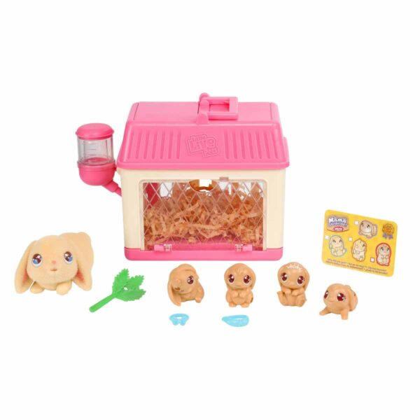 Little Live Pets Anne ve Yavruları Mini Tavşan Oyun Seti S2 LP301200
