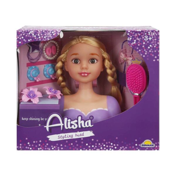 Alisha Delüks Büst - Mor - Görsel 2
