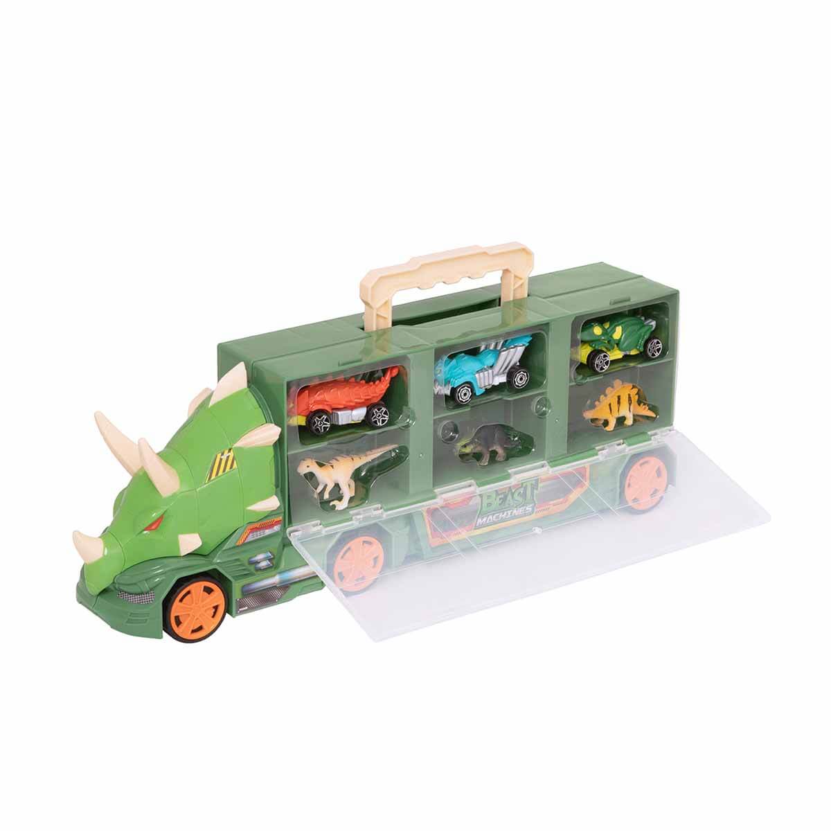 Teamsterz Dino Transporter 3 Araçlı 3 Dinozorlu Oyun Seti S00075571