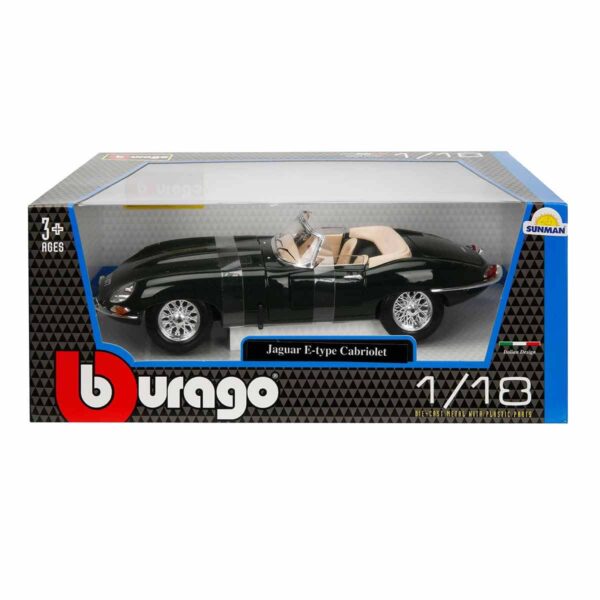 1:18 Jaguar E Cabriolet 1961 Model Araba - Görsel 2