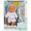 Banyo Zamanı Bebek Seti 35 cm Mavi - Görsel 5