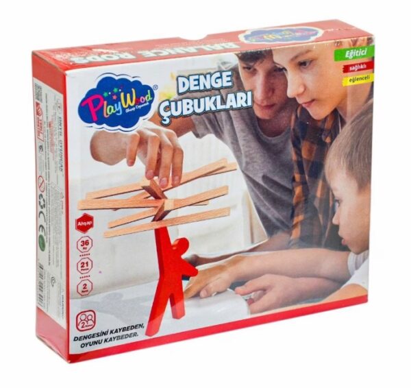 Kutuda Ahşap Denge Çubukları