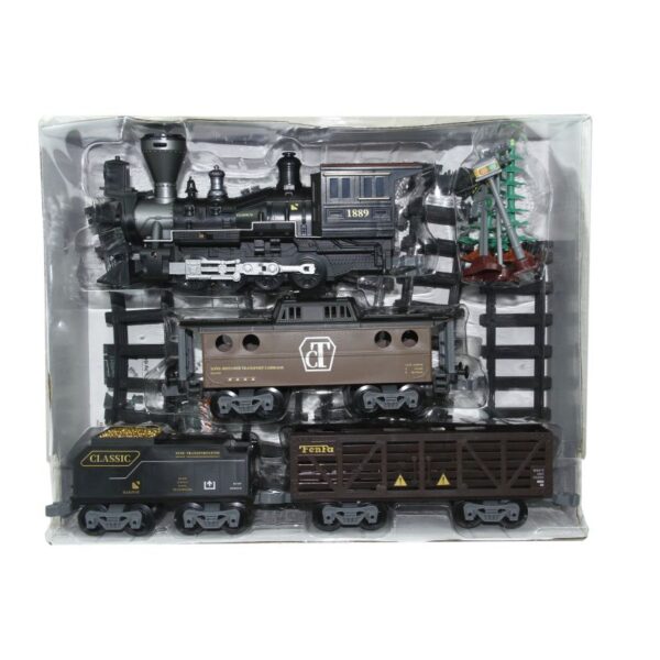 Vardem Işıklı ve Sesli 30 Parça Classic Buharlı Tren Set - Görsel 2