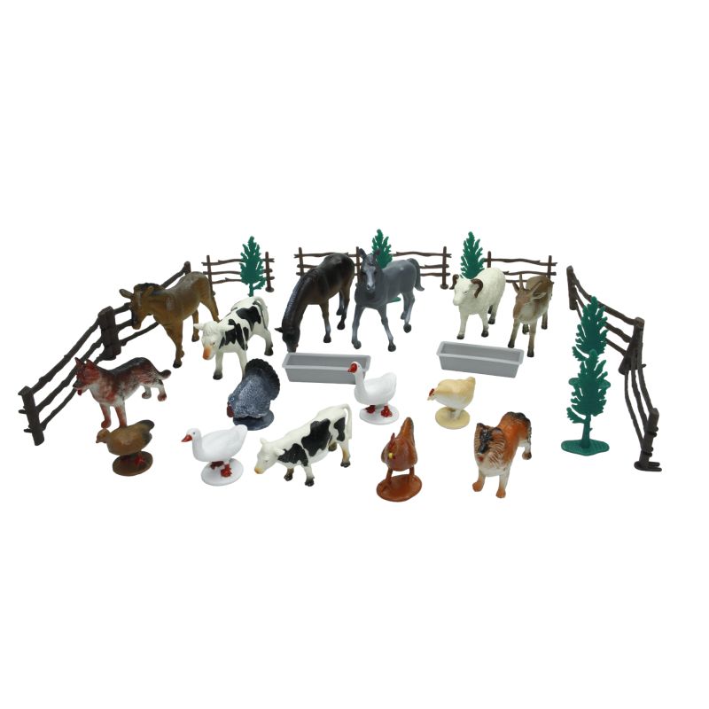 Vardem 30 Parça Hayvan Seti (2 Vahşi,2 Çiftlik, 1 Dinazor, 1 Okyanus) - Görsel 4