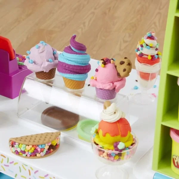 Play Doh Dev Dondurma Arabam F1039 - Görsel 7