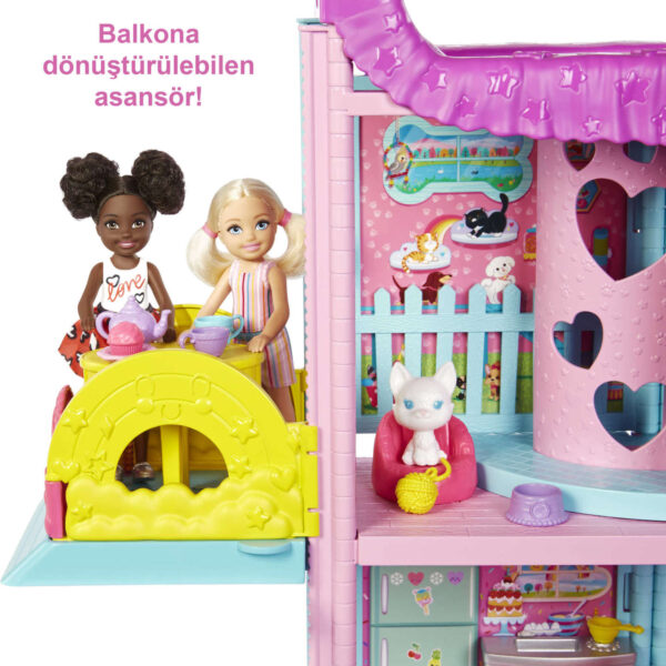 BARBİE CHELSEA OYUN EVİ HCK77 - Görsel 4